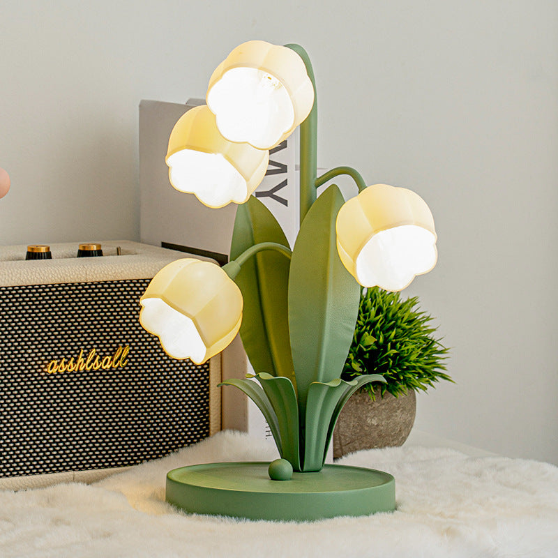 lily of the valley flower lamp Lily of the Valley Bell Flower Table Lamp – Neovall