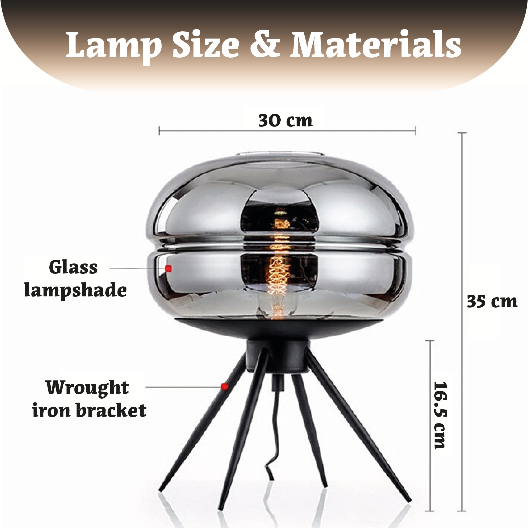 Nordic Hand-Blown Glass Table Lamp in use - warm ambient lighting for living spaces - Neovall