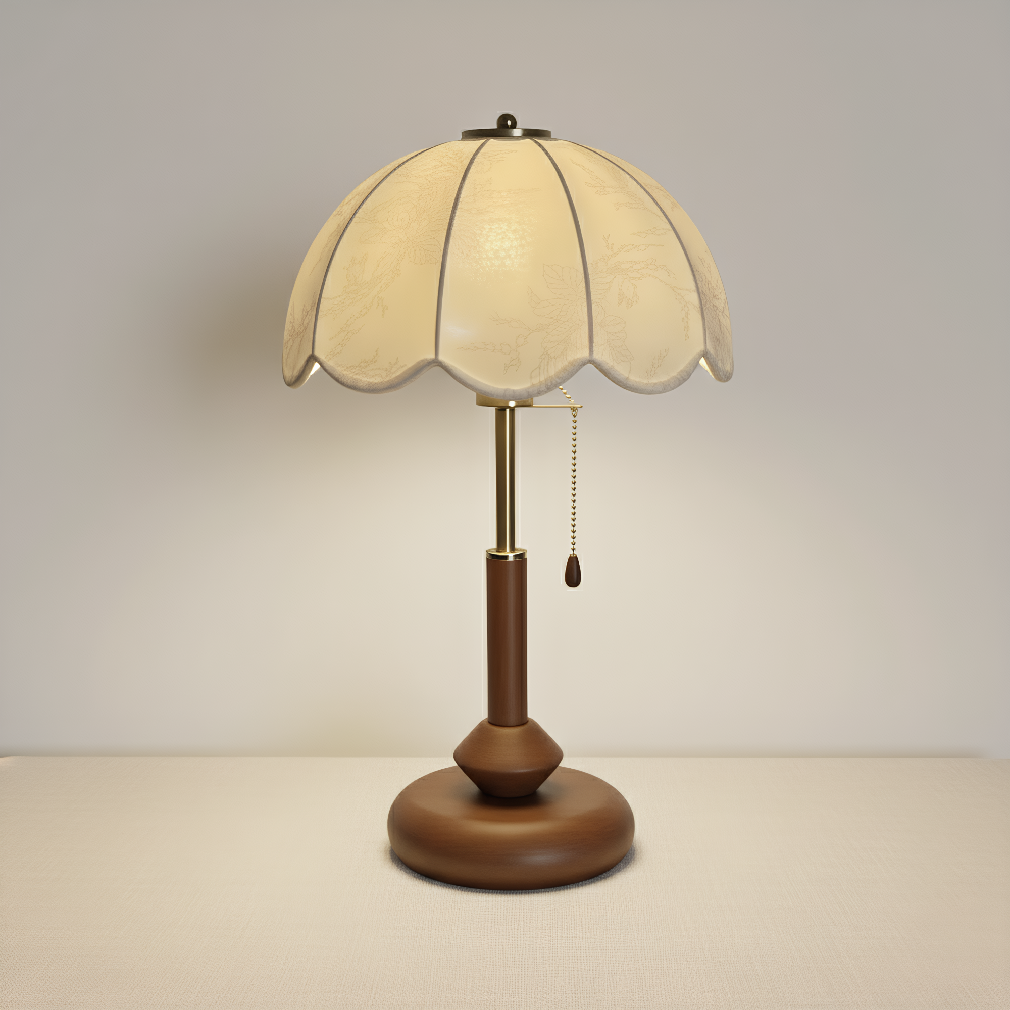 Vintage lamp three light modes - warm natural white comparison