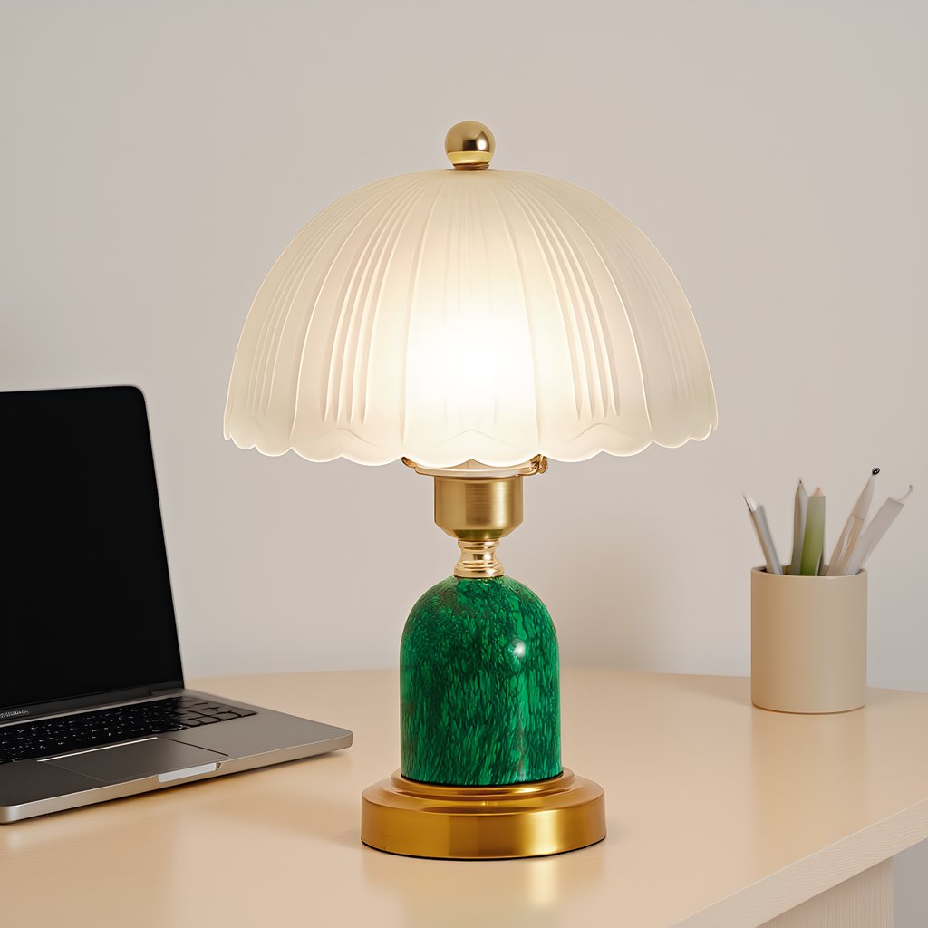 Malachite lamp dimensions and specifications